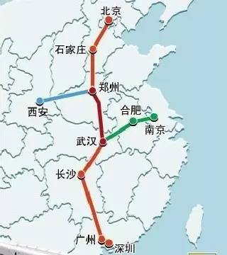 南北交通的中枢:京广线