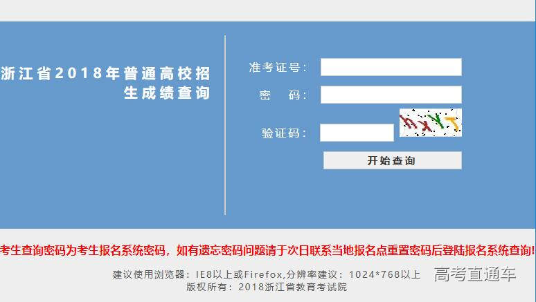 方式一:网站查询 考生可登录浙江省教育考试院网站(www.zjzs.