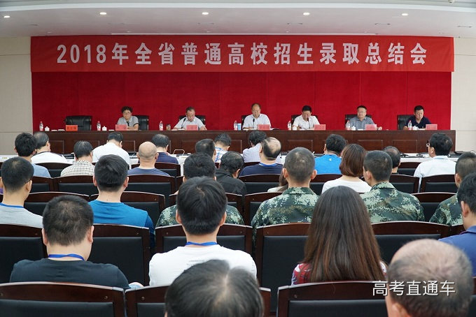 【高考】我省2018年普通高校招生录取工作圆满结束