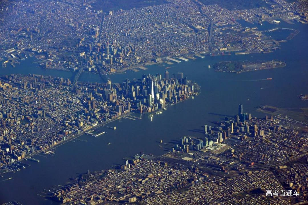 纽约湾曼哈顿地区 图片来源:互联网
