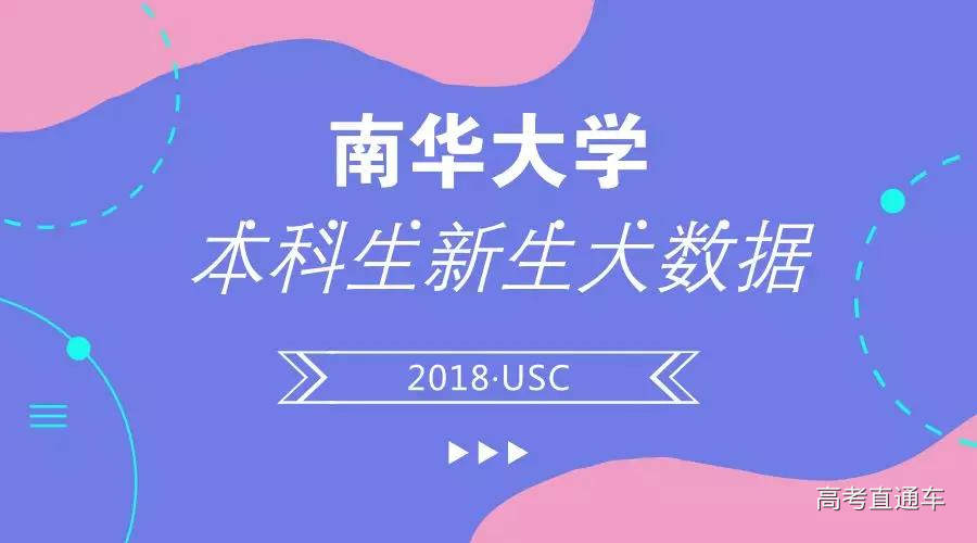 南華大學2018級新生數據