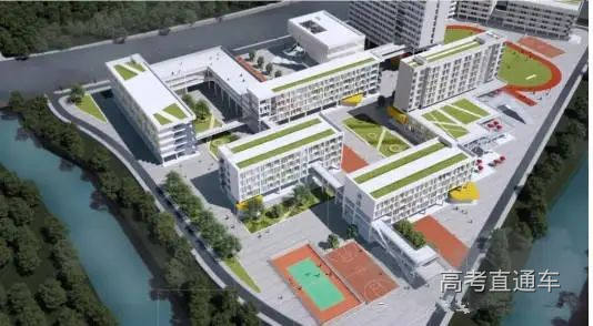 南沙新校区规划图。 图片